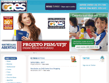 Tablet Screenshot of cursocaes.com.br